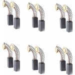 Balais de charbon, 12 pcs balai charbon decker, balai charbon meuleuse, durable, utilis� pour le marteau ...