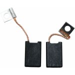 Balais de charbon pour bosch marteau / meuleuse ubh 10 / 50 - 6, 4x12, 5x19mm Balais de charbon pour bosch marteau / meuleuse ubh 10 / 50 - 6, 4x12, 5x19mm