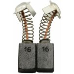 Balais de charbon pour hitachi rabot pdh - 125 - 7x11x17mm