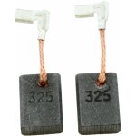 Balais de charbon pour makita coupeuse / scie 9557nbk - 5x11x15, 5mm