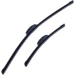 Balais d'essuie - glace avant 610 / 360 mm d�di�s aux mod�les ford ka ii, honda city, nissan note / tiida ...