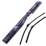 Balais d'essuie - glace avant 610 / 480 mm d�di�s aux audi a3 8p, skoda octavia ii, vw golf v / jetta ...