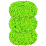 Balais serpilli�res reutilisable compatible avec swiffer sweeper, tampon � vadrouille lavables t�tes ...