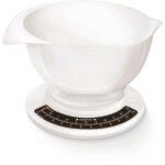 Balance de cuisine avec récipient de mesure soehnle culina pro plage de pesée (max. )=5 kg blanc Balance de cuisine avec récipient de mesure soehnle culina pro plage de pesée (max. )=5 kg blanc