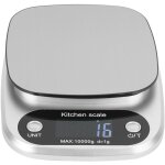 Balance de cuisine �lectrique mini portable en acier inoxydable 10kg / 1g - accessoire de p�tisserie ...