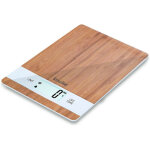 Balance de cuisine lectronique 5kg / 1g bambou - terraillon - 15338