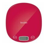Balance de cuisine �lectronique 5kg - 1g framboise terraillon macaron framboise