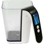 Balance de cuisine num�rique 68364 - verre doseur - blanc - 2 kg - jusqu'� 1200 ml vorel - lund