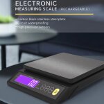 Balance de cuisson �lectrique rechargeable, �tanche ip67, haute pr�cision, avec comptage, tare, mise ...