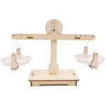 Balance � levier en bois � monter soi - m�me, id�ale pour l'apprentissage des sciences et des math�matiques. ...