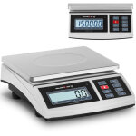 Steinberg systems ? balance de cuisine 2, 5 g � 15 kg ? pr�cision 0, 5 g ? �cran lcd r�tro�clair� ? plateau ...