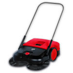 Balayeuse h375, largeur de balayage 75 cm, volume de conteneur 50 l, systme de balayage turbo - haaga ...