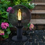 Balise d'ext�rieur, anthracite, �clairage de plinthe, lampe de jardin, couleur fum�e, ip44 anti - �claboussure ...