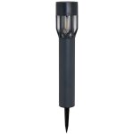 Balise solaire potelet avec ampoule led vintage kita 10 lumens