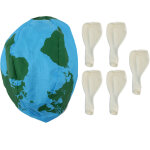 Ballon de plage gonflable en nylon pour enfants - jouets ext�rieurs (plan�te terre)