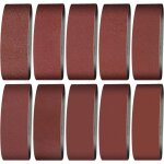 Bande abrasive 100 x 915 mm, p120 grains fins, pour la ponceuse de ceinture, pour le travail du bois, ...