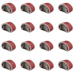 Bande abrasive 100x610 mm - grains 2 x 40 / 60 / 80 / 120 / 150 / 180 / 240 / 320 bande de ponceuse pour ...