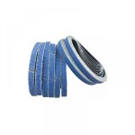 Bandes abrasives en corindon zirconium, 13 x 457 mm, chaque grain40 / 60 / 80 / 120 - paquet de 16 bandes ...