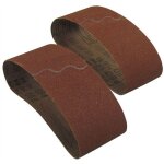 Bandes abrasives interflex 75 x 533 mm, oxyde d'aluminium, grain 40 - bo�te de 10 unit�s