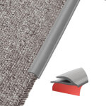 Bande adh�sive de seuil pour bordure de moquette, bandes de finition d�coupables en pvc pour dalles de ...