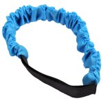Bande �lastique pour course � trois jambes - jeu d'�quipe en plein air - sangle ajustable bleue