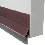 Bande d'�tanch�it� pour portes - 100 cm - joint � brosse autocollant - boudin de porte avec � brosse ...