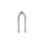 Bande ferrure 20x4x220mm chromé brillant Bande ferrure 20x4x220mm chromé brillant