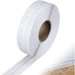 Bande placos, bande de platre pour moulage en pvc - 40 m x 5 cm - pour cloison s�che - protection des ...