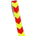 Vurahome - bande r�fl�chissante auto - adh�sives jaune avec fleche, ruban avertisseur, pour routier panneaux ...