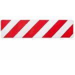 Bandes de revtement de signalisation antidrapant auto - adhsives rouge - blanc 150 x 610 mm