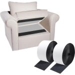 Bande scratch autocollante double face 10 cm x 3 m ? anti - d�rapant pour coussins, tapis et matelas