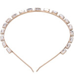 Bandeau femme strass �lasticit� confortable mat�riau premium blanc profond cht - 715