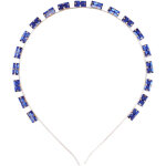 Bandeau femme strass �l�gant, mat�riau premium durable, confortable et �lastique, bleu fonc� cht - 715 ...