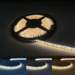 Bandeau led 12v 5m 2835 ip44 - unit / blanc chaud / 120 led / m - silumen