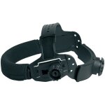 Bandeau serre - t�te simple noir plastique