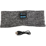 Bandeau sport musical bluetooth usb portable pour dormir, course � pied, m�ditation, voyage - gris chin� ...