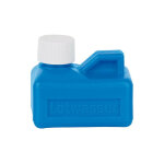 Bouteille de chlorate de zinc materiel pe - hd, couleur bleu contenu 150 ml