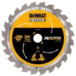 Banyo - dewalt accessoires - lame de scie circulaire  bois 250x30 mm, 24 dents dt99571