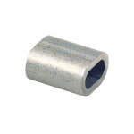 Banyo - serre - cable din 3093 alu - alliage corroye, ue : 100pcs pour diam. de cable 4 mm