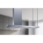 Baraldi - hotte elea isola cm. 146x60 chemin�e gauche - inox - 800 m3 / h