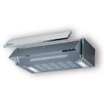 Baraldi - hotte composita cm. 45 - gris - 270 m3 / h ? filtre � charbon inclus