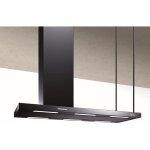 Baraldi - hotte elea isola cm. 176x60 chemine gauche - noire - 900 m3 / h