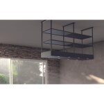 Baraldi - hotte mensola isola cm. 116x54 ? noire - 900 m3 / h