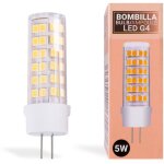 Ampoule led g4 bi - pin 12v ac / dc - 5w - blanc neutre