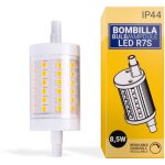 Ampoule led r7s 78mm - dimmable - 1100lm - 8, 5w - blanc chaud