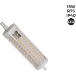 Ampoule led r7s rgulable 118mm - 1700lm - 230v - 15w - blanc chaud