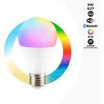Ampoule led smart wifi e27 - rgb + cct - 9w