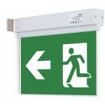 Bloc autonome d'�clairage de s�curit� avec pictogramme 'sortie