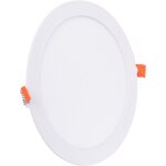 Barcelona led - downlight led rond extra - plat 20w - coupe ø 225mm - blanc froid Barcelona led - downlight led rond extra - plat 20w - coupe ø 225mm - blanc froid