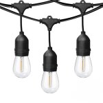 Kit guirlande lumineuse ext�rieure 11, 5 m�tres + 10 ampoules led